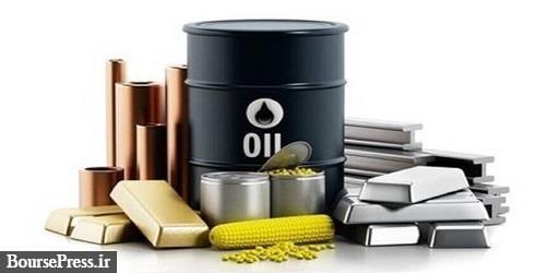 آخرین تحولات بازار جهانی کامودیتیها با افزایش طلا ، کاهش شاخص دلار و ...