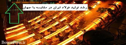 گزارش انجمن جهانی فولاد از افزایش 34 درصدی تولید شرکت های فولاد ایران