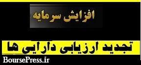 اعلام افزایش سرمایه 903 درصدی از تجدید ارزیابی منجر به صف خرید شد