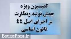 بررسی استثنا بانک دولتی از سقف مجاز تملک سهام بانکها و گزارش اصل 44