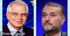 امیدواری وزیر خارجه ایران و مقام مسئول اروپایی به امکان توافق خوب و فوری