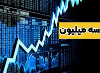 شاخص بورس با ثبت رکورد جدید آماده ورود به کانال 3 میلیونی شد
