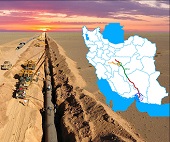 آغاز بهره برداری از انتقال آب دریا به اصفهان با دستور رئیسجمهور در کنار "فولاد"