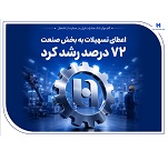 اعطای تسهیلات بانک صادرات به بخش صنعت 72 درصد رشد کرد