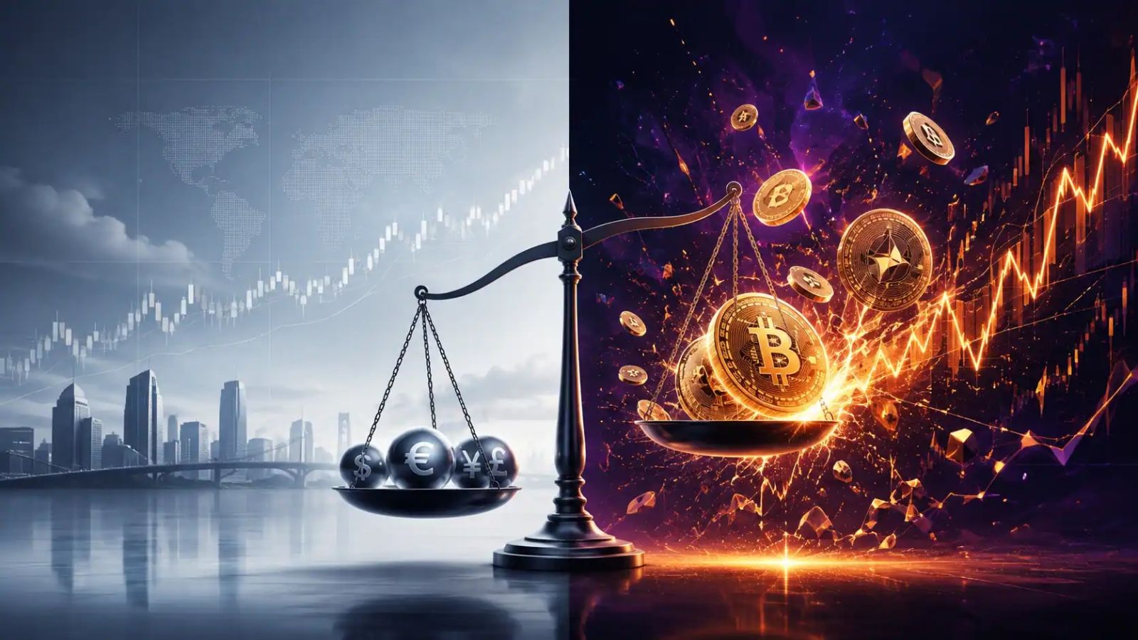 فارکس بهتر است یا ارز دیجیتال؟ مقایسه درآمد، ریسک و سرمایه مورد نیاز