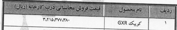 محاسبه قیمت 321.5 میلیون تومانی برای محصول جدید پارس خودرو