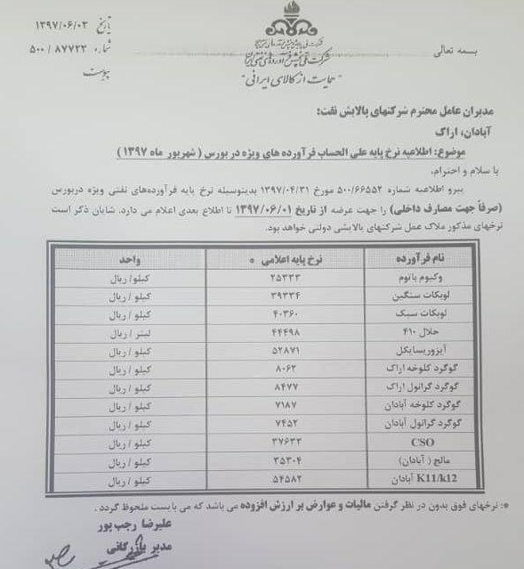 قیمت پایه جدید 12 محصول پالایشی اعلام شد/ خداحافظی با دلار 4200 تومانی