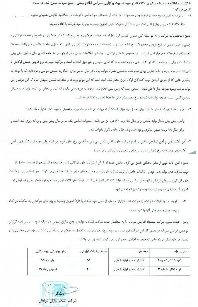 آخرین شرکت تازه وارد با اعلام توضیحات مهم آماده بازگشت  شد