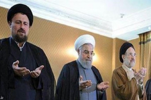 جلسه روحانی ، ناطق نوری ، خاتمی و حسن خمینی و ادعای رسانه اصولگرا