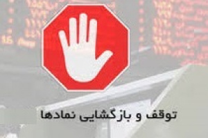 توقف موقت ۱۳ نماد و رفع گره از ۲ سهم و ابطال معاملات ۱۱ شرکت