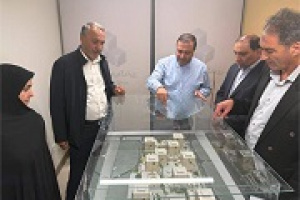 بازدید رئیس کمیسیون عمران مجلس از پروژه مسکونی زیرمجموعه ثمسکن