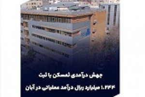 جهش درآمدی ثمسکن با ثبت ۱۲۴.۴ میلیارد تومانی درآمد عملیاتی در آبان
