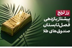 رز ترنج پیشتاز بازدهی فصل تابستان صندوق‌های طلا