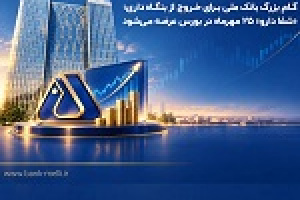 گام بزرگ بانک ملی برای خروج از بنگاه‌داری: شفا دارو ۲۵ مهر در بورس عرضه می‌شود